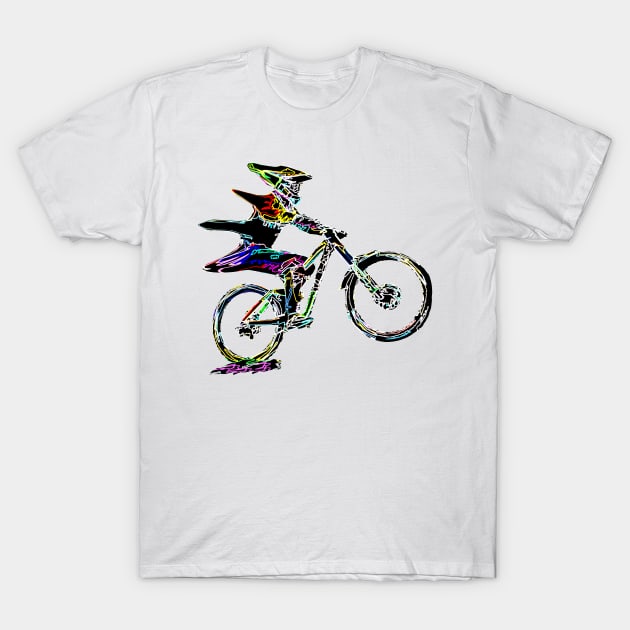 mtb T-Shirt by rickylabellevie